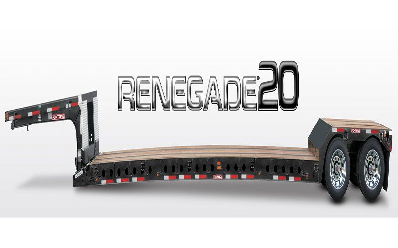 Fontaine Renegade 20 Lowbed Trailers - image 1 of 1